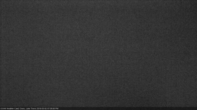 Lake Travis webcam, March 2, 2019 6:40 PM CT
