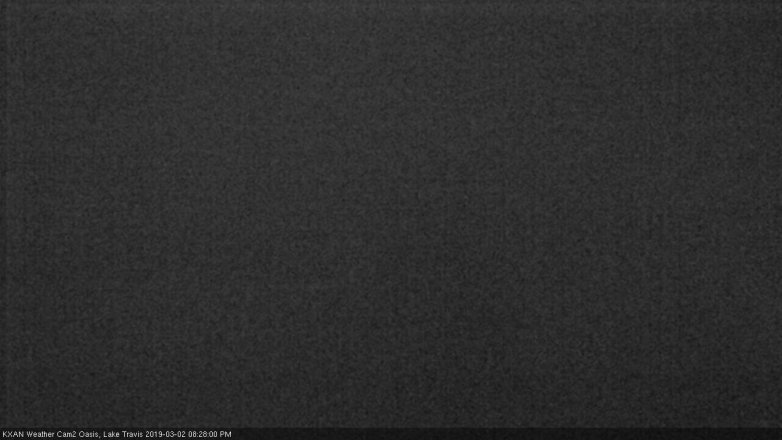 Lake Travis webcam, March 2, 2019 7:30 PM CT