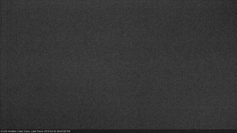 Lake Travis webcam, March 2, 2019 7:45 PM CT