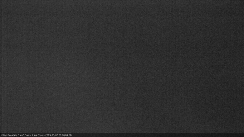 Lake Travis webcam, March 2, 2019 8:25 PM CT