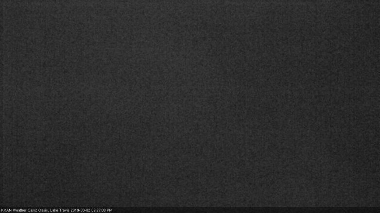 Lake Travis webcam, March 2, 2019 8:30 PM CT