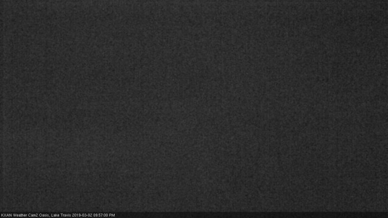 Lake Travis webcam, March 2, 2019 9:00 PM CT