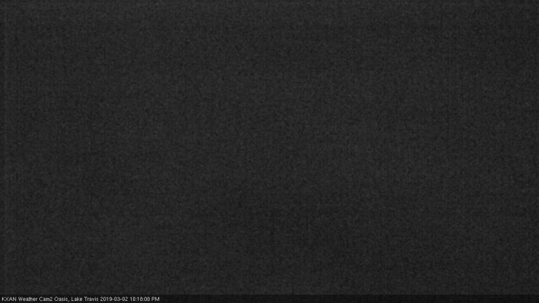 Lake Travis webcam, March 2, 2019 9:20 PM CT