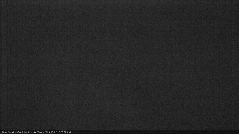 Lake Travis webcam, March 2, 2019 9:25 PM CT