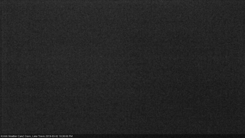Lake Travis webcam, March 2, 2019 9:40 PM CT