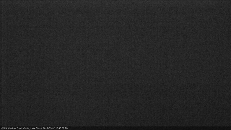 Lake Travis webcam, March 2, 2019 9:45 PM CT