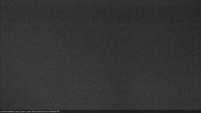 Lake Travis webcam, March 2, 2019 9:50 PM CT
