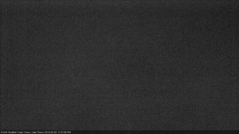 Lake Travis webcam, March 2, 2019 10:10 PM CT