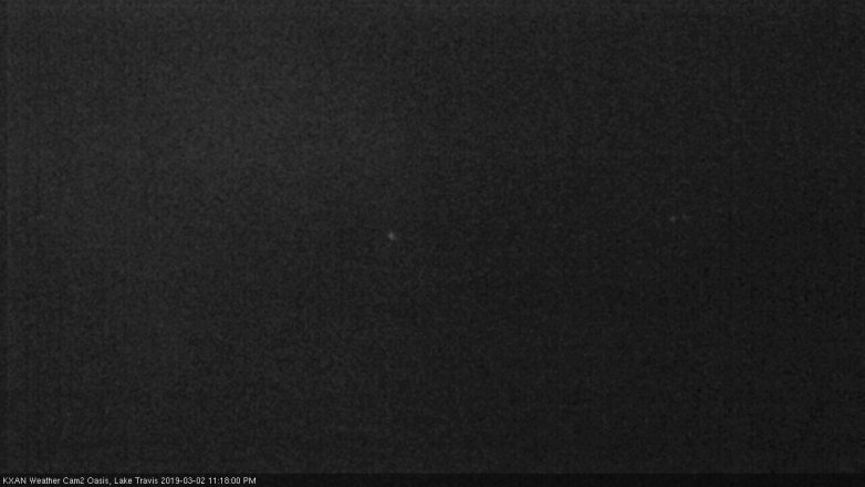 Lake Travis webcam, March 2, 2019 10:20 PM CT