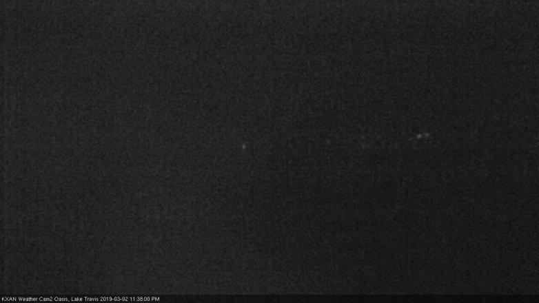 Lake Travis webcam, March 2, 2019 10:40 PM CT