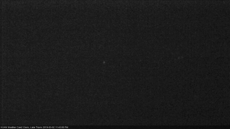 Lake Travis webcam, March 2, 2019 10:45 PM CT