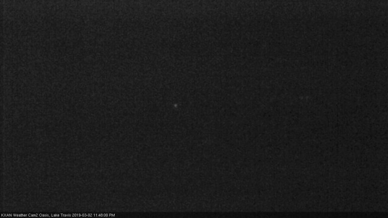 Lake Travis webcam, March 2, 2019 10:50 PM CT