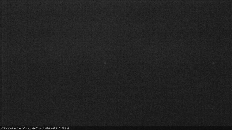 Lake Travis webcam, March 2, 2019 10:55 PM CT
