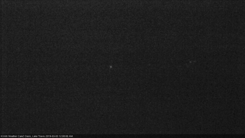 Lake Travis webcam, March 2, 2019 11:10 PM CT