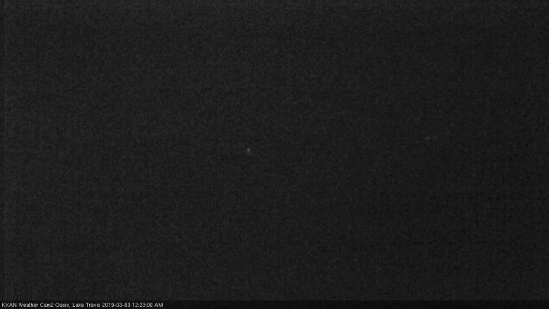 Lake Travis webcam, March 2, 2019 11:25 PM CT