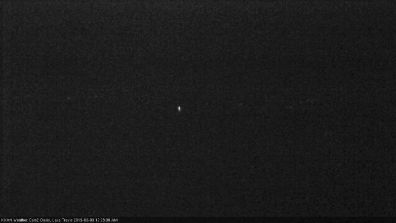 Lake Travis webcam, March 2, 2019 11:30 PM CT