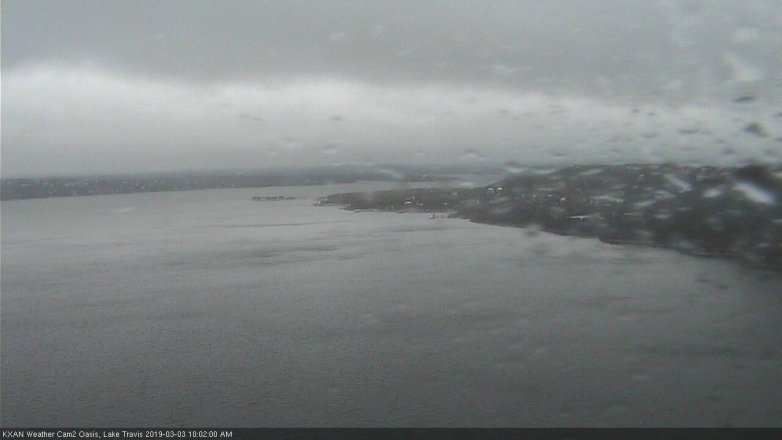 Lake Travis webcam, March 3, 2019 9:05 AM CT