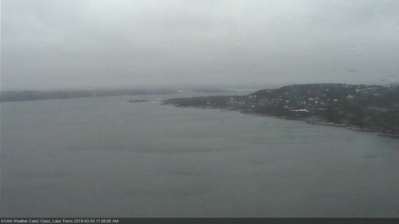 Lake Travis webcam, March 3, 2019 10:10 AM CT