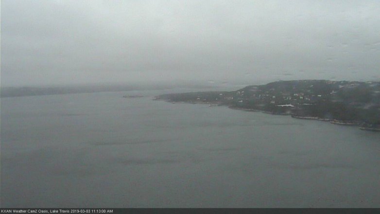 Lake Travis webcam, March 3, 2019 10:15 AM CT