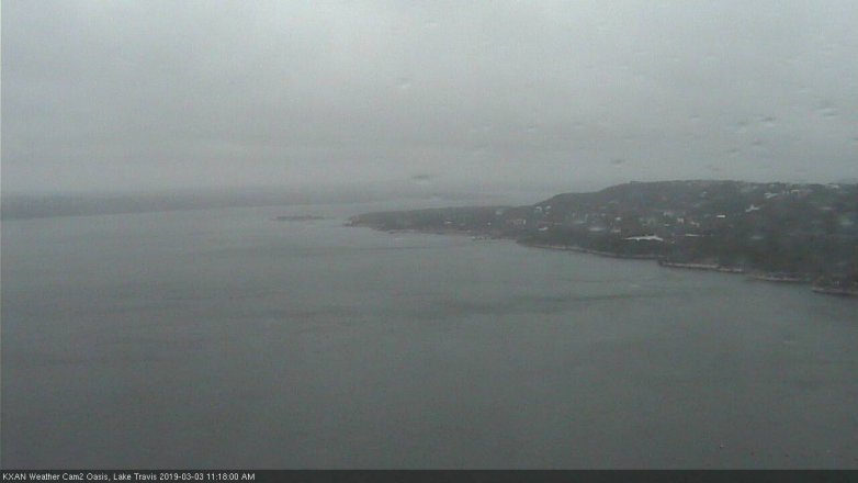 Lake Travis webcam, March 3, 2019 10:20 AM CT