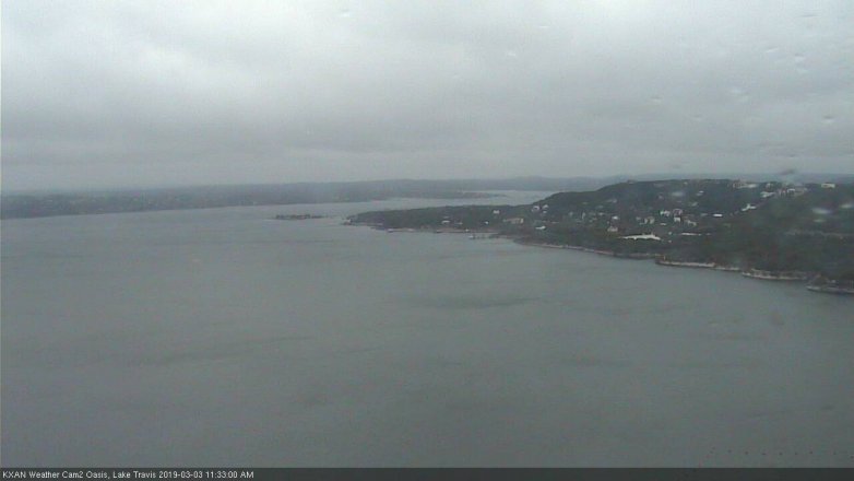 Lake Travis webcam, March 3, 2019 10:35 AM CT