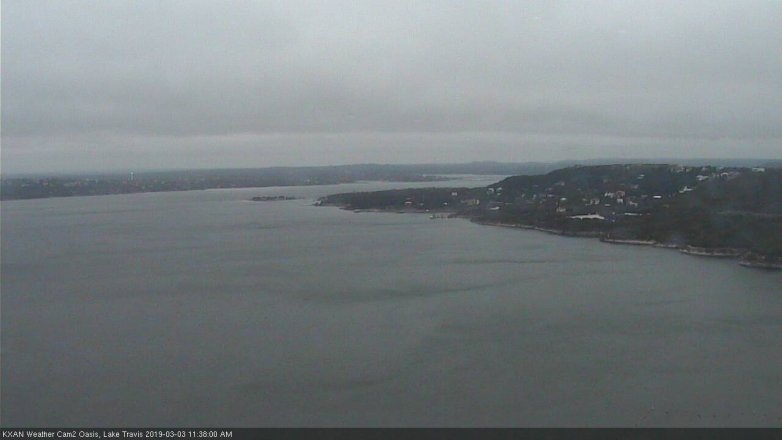 Lake Travis webcam, March 3, 2019 10:40 AM CT