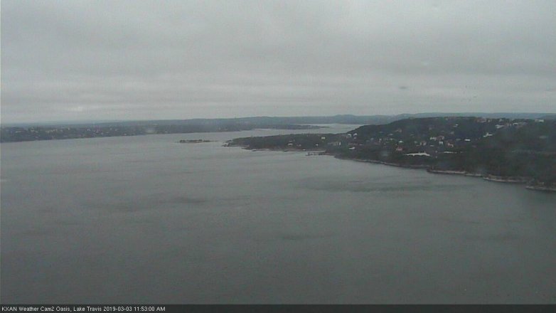 Lake Travis webcam, March 3, 2019 10:55 AM CT