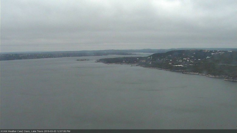 Lake Travis webcam, March 3, 2019 11:10 AM CT