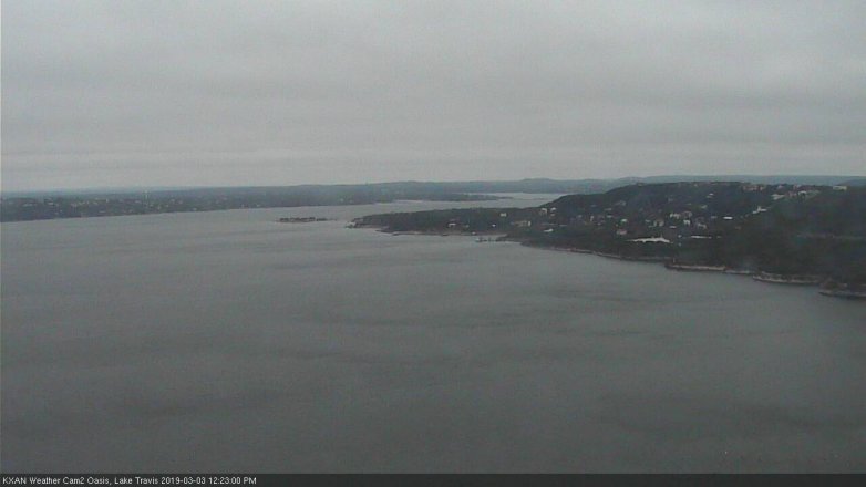 Lake Travis webcam, March 3, 2019 11:25 AM CT