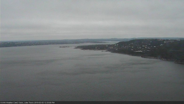 Lake Travis webcam, March 3, 2019 11:35 AM CT