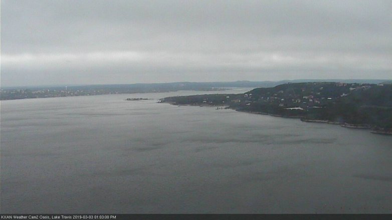 Lake Travis webcam, March 3, 2019 12:05 PM CT