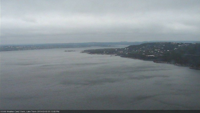 Lake Travis webcam, March 3, 2019 12:15 PM CT