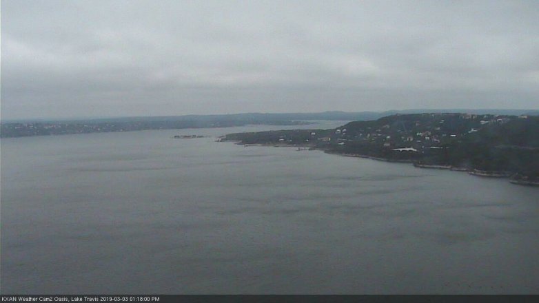 Lake Travis webcam, March 3, 2019 12:20 PM CT