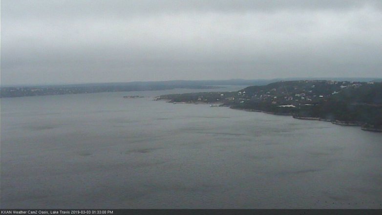 Lake Travis webcam, March 3, 2019 12:35 PM CT