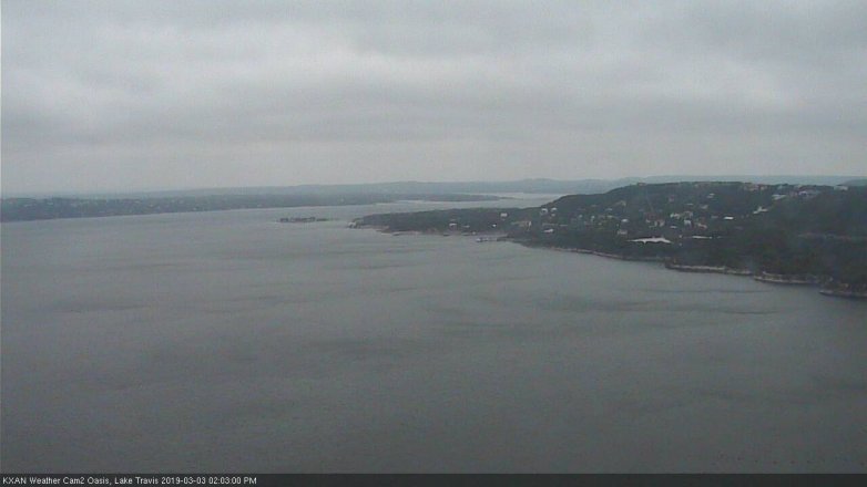 Lake Travis webcam, March 3, 2019 1:05 PM CT