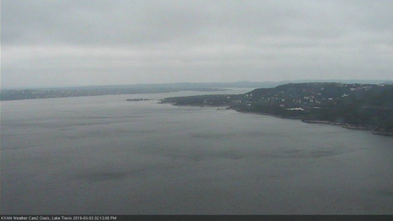 Lake Travis webcam, March 3, 2019 1:15 PM CT