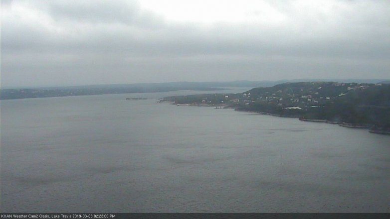Lake Travis webcam, March 3, 2019 1:25 PM CT