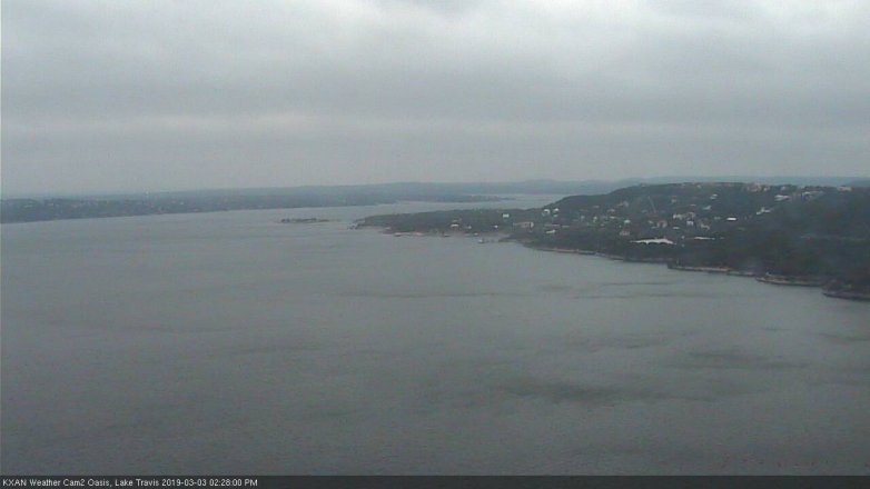 Lake Travis webcam, March 3, 2019 1:30 PM CT