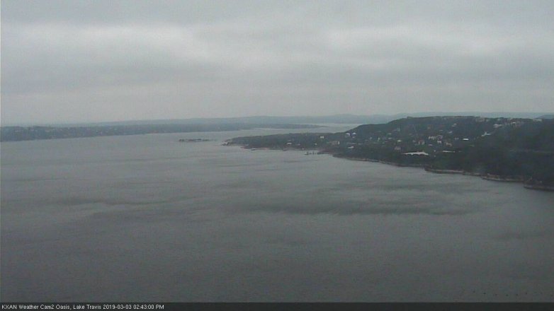 Lake Travis webcam, March 3, 2019 1:45 PM CT