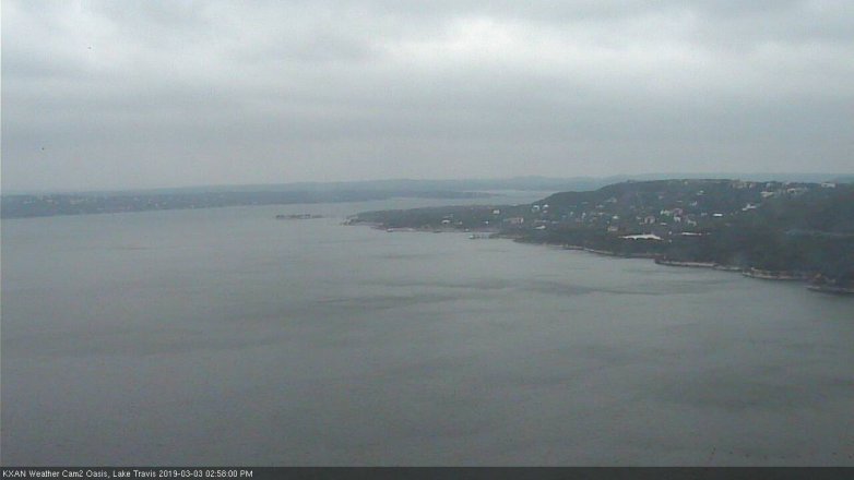 Lake Travis webcam, March 3, 2019 2:00 PM CT