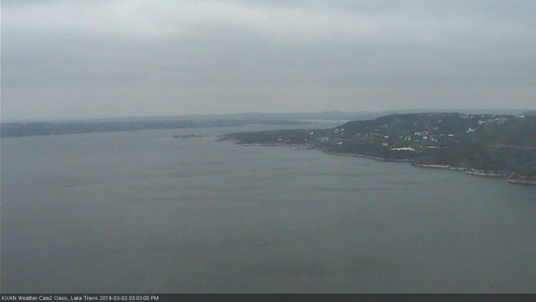 Lake Travis webcam, March 3, 2019 2:05 PM CT