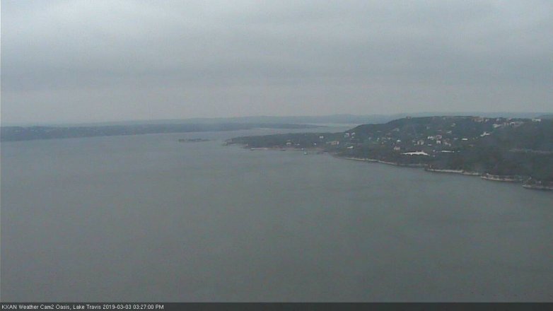 Lake Travis webcam, March 3, 2019 2:30 PM CT