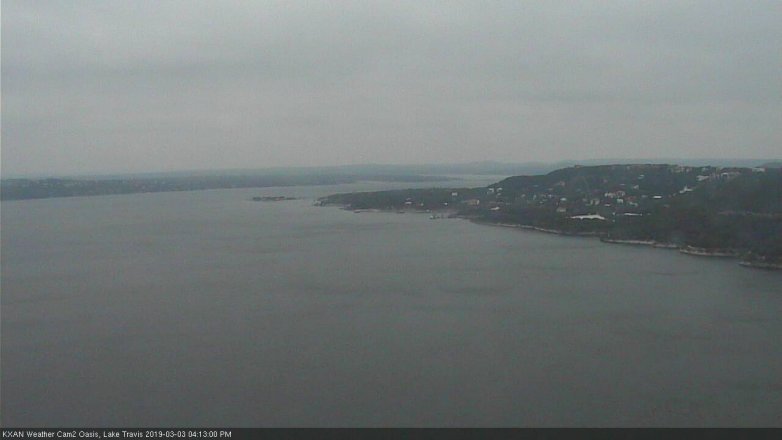 Lake Travis webcam, March 3, 2019 3:15 PM CT