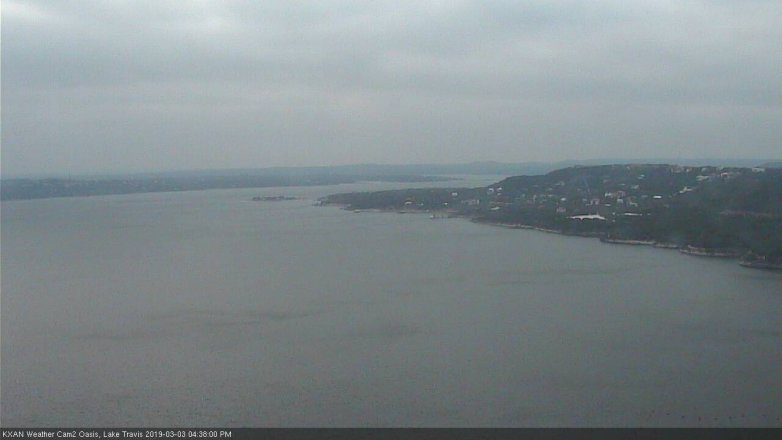 Lake Travis webcam, March 3, 2019 3:40 PM CT