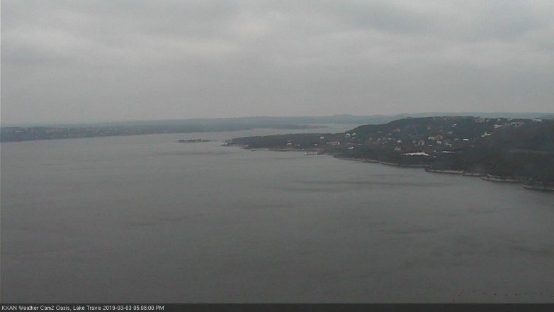 Lake Travis webcam, March 3, 2019 4:10 PM CT