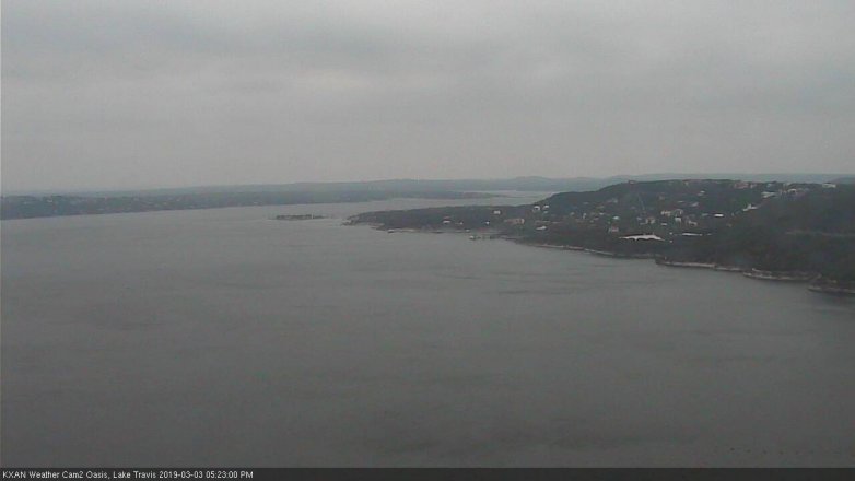 Lake Travis webcam, March 3, 2019 4:25 PM CT