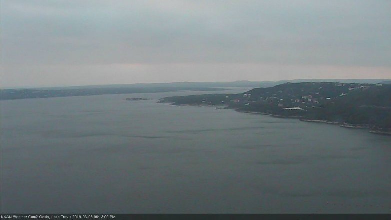 Lake Travis webcam, March 3, 2019 5:15 PM CT