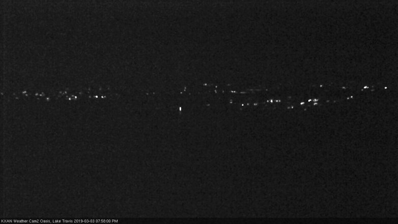 Lake Travis webcam, March 3, 2019 7:00 PM CT