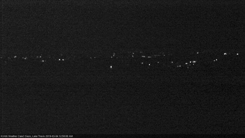 Lake Travis webcam, March 3, 2019 12:00 AM CT