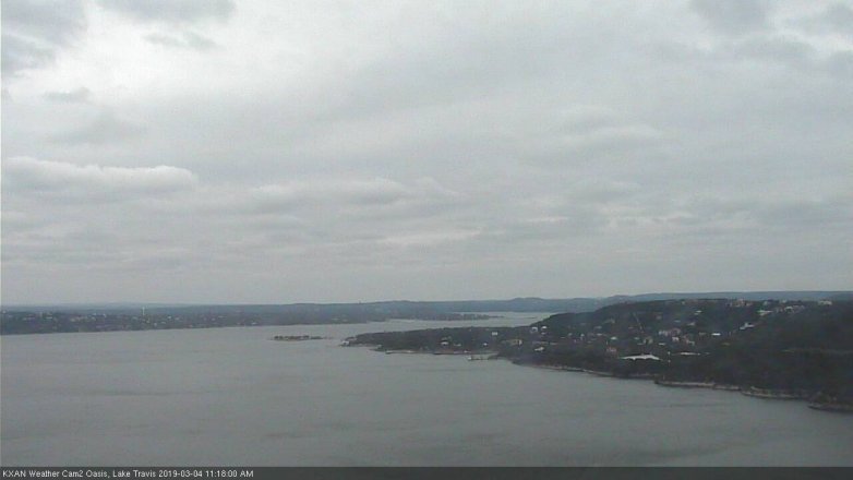 Lake Travis webcam, March 4, 2019 10:20 AM CT